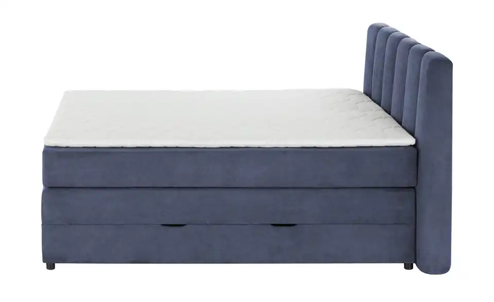 Boxspringbett Claire mit Bettkasten, Profilansicht