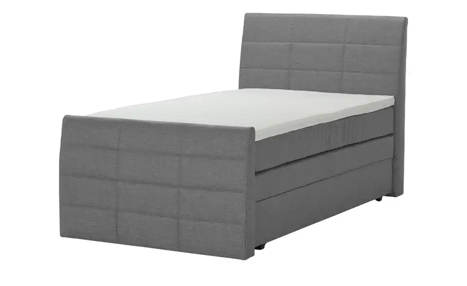 Boxspringbett Baron mit Bettkasten und Topper, Perspektive