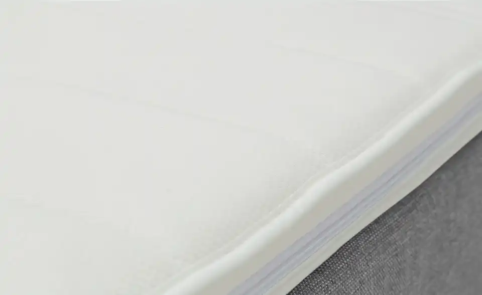 Boxspringbett Baron mit Bettkasten und Topper, Detailansicht