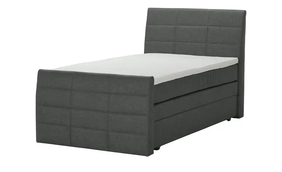 Boxspringbett Baron mit Bettkasten und Topper, Perspektive