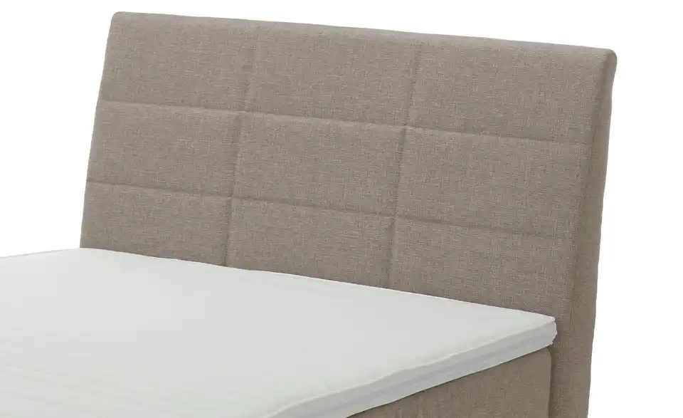 Boxspringbett Baron mit Bettkasten und Topper, Detailansicht