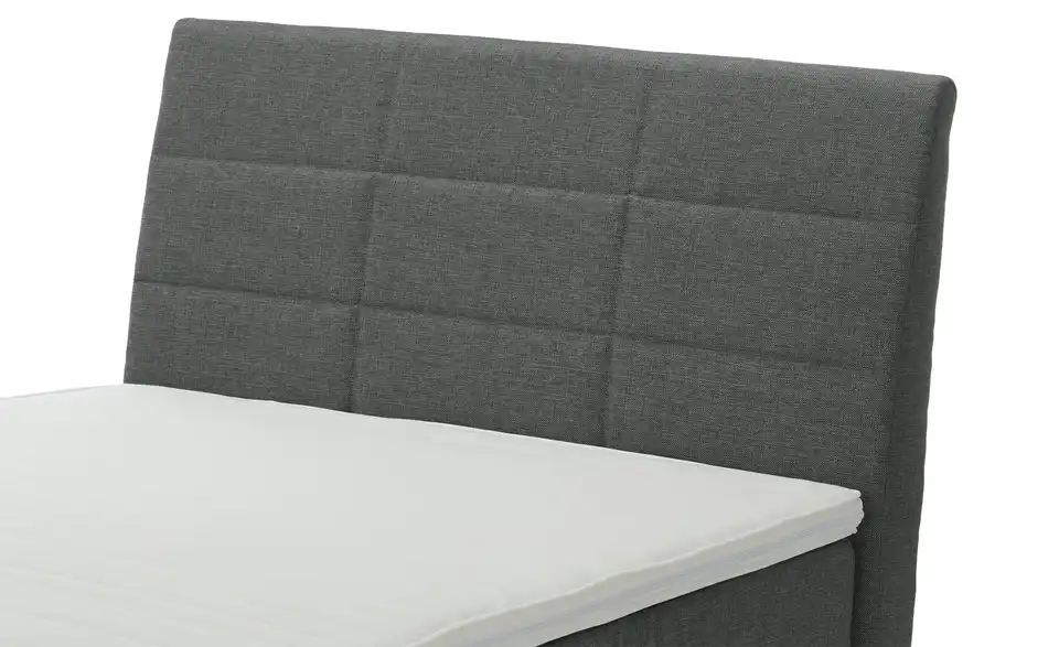 Boxspringbett Baron mit Bettkasten und Topper, Detailansicht
