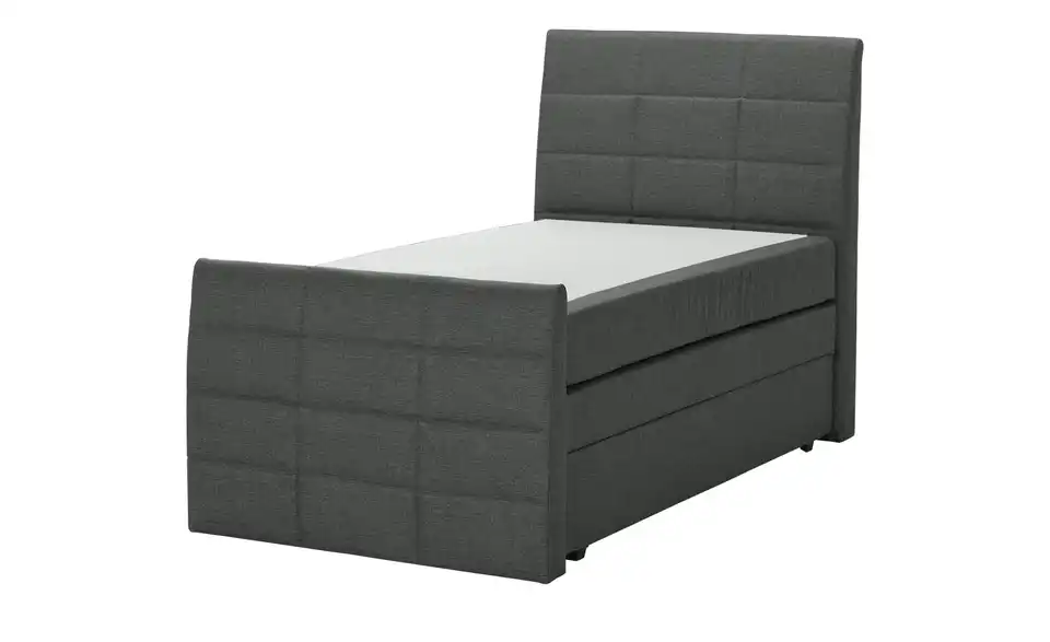 Boxspringbett Baron mit Bettkasten und Topper, Perspektive