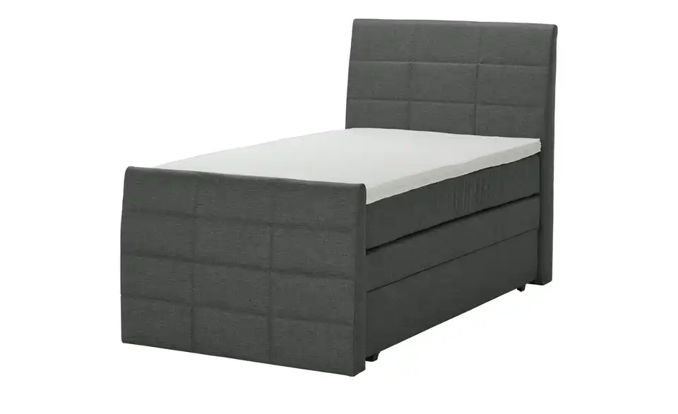 Boxspringbett Baron mit Bettkasten und Topper, Perspektive