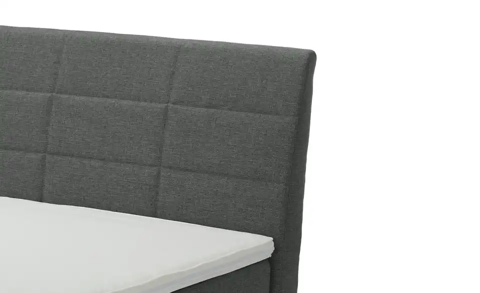 Boxspringbett Baron mit Bettkasten und Topper, Detailansicht
