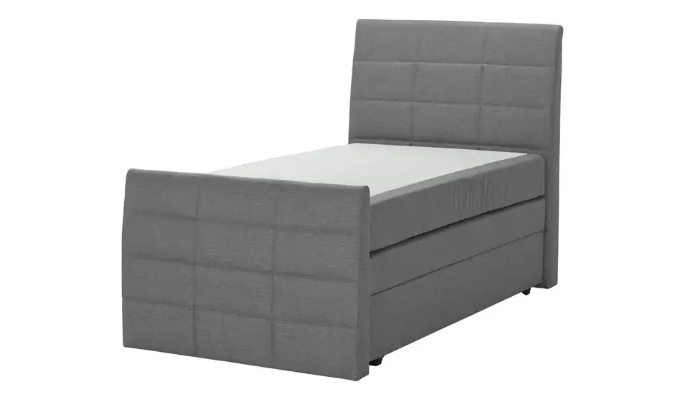 Boxspringbett Baron mit Bettkasten und Topper, Perspektive