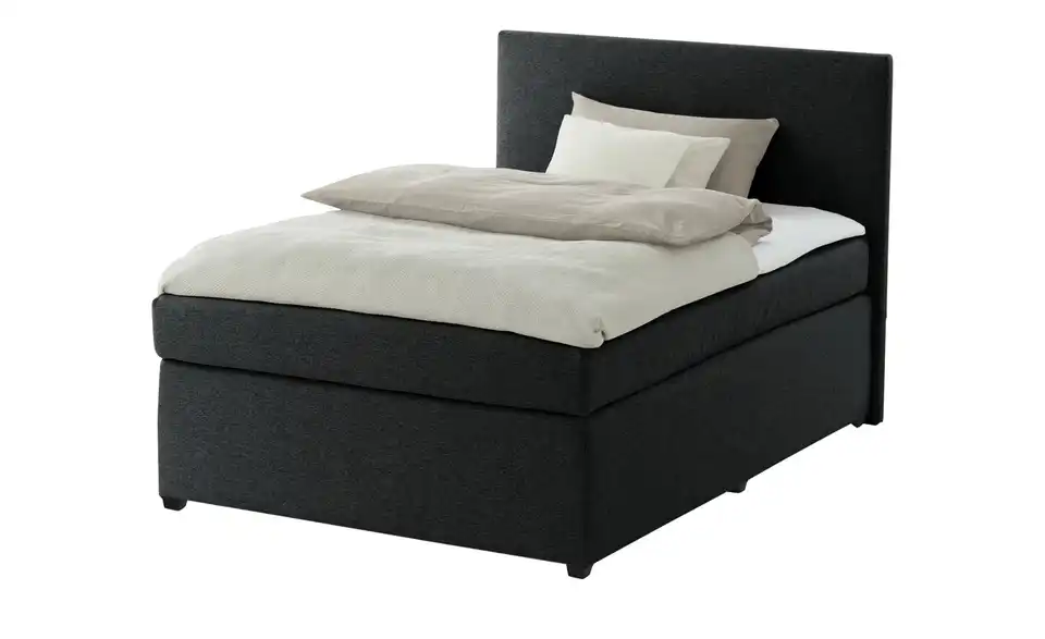 Boxspringbett mit Matratze und Topper, H3 Duke