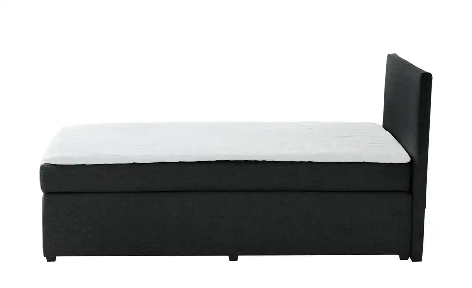 Boxspringbett Duke mit Matratze und Topper, H3, Profilansicht