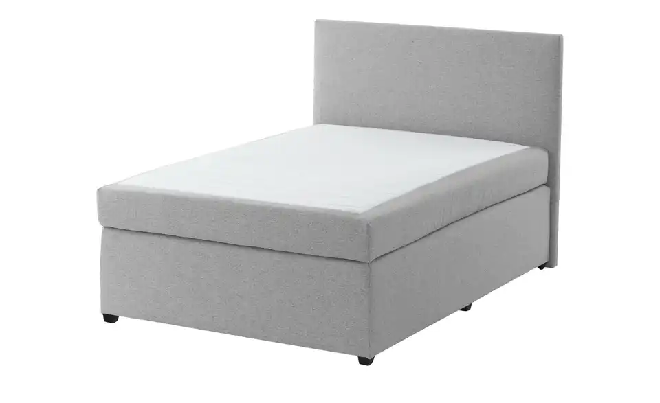 Boxspringbett Duke mit Matratze und Topper, H3, Perspektive