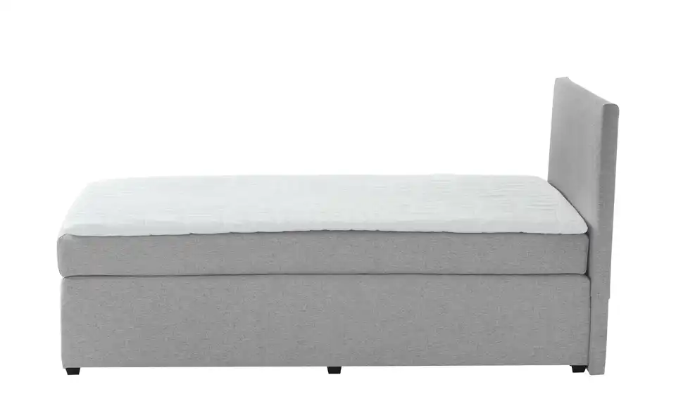 Boxspringbett Duke mit Matratze und Topper, H3, Profilansicht