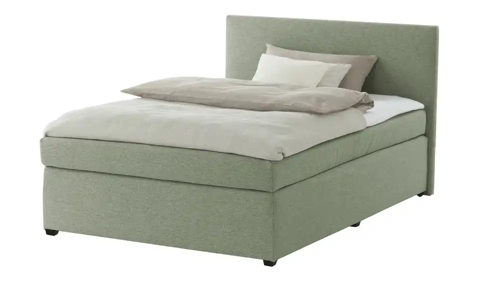 Boxspringbett Duke mit Matratze und Topper, H3, Perspektive