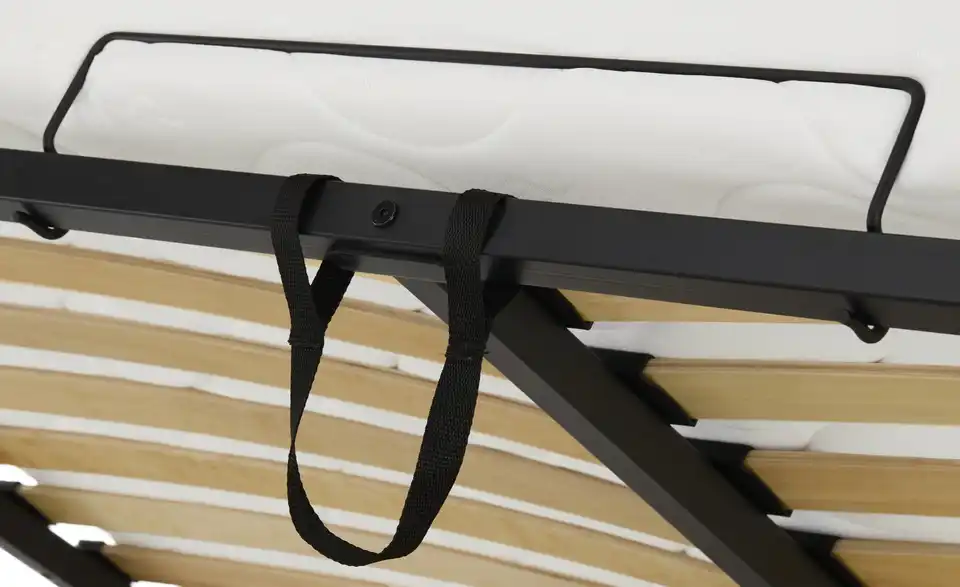 Polsterbett Savio mit Bettkasten, Detailansicht