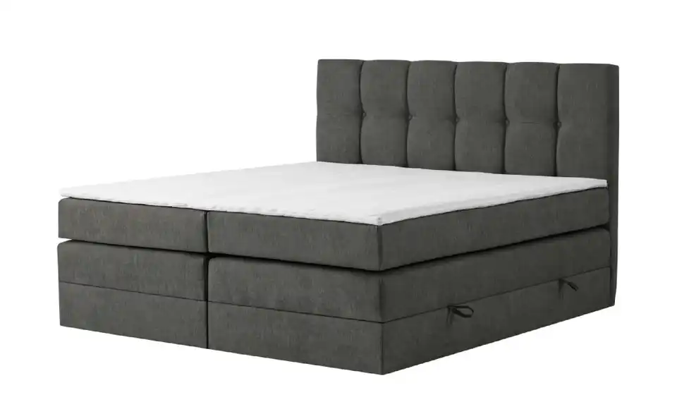 Boxspringbett Leeds mit Bettkasten, Perspektive