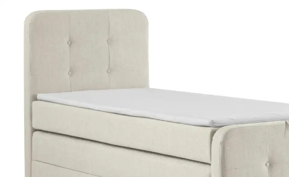 Boxspringbett Neapel mit Bettkasten, Detailansicht