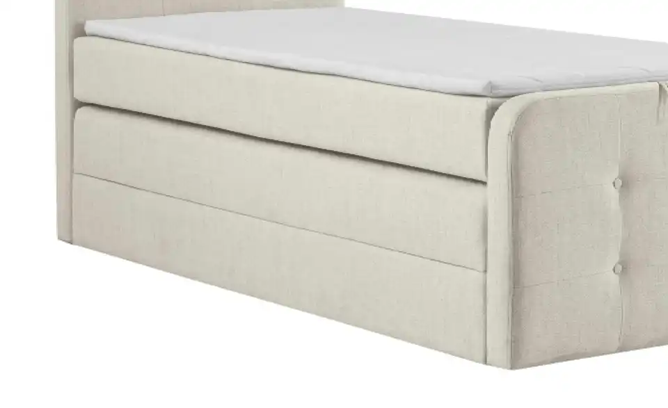Boxspringbett Neapel mit Bettkasten, Detailansicht