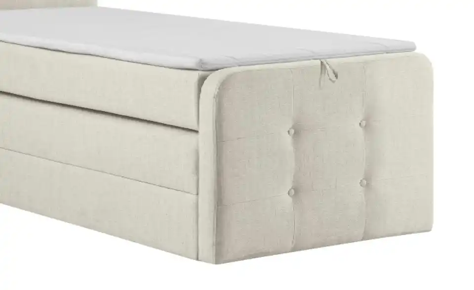 Boxspringbett Neapel mit Bettkasten, Detailansicht