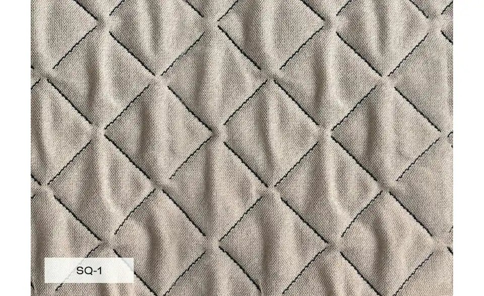 Miuform Polsterbett Sleepy Luna gemustert, Stoffstruktur