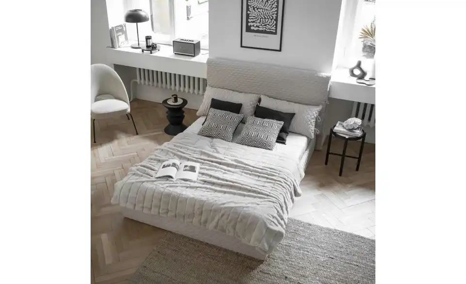 Miuform Polsterbett Sleepy Luna gemustert, in Wohnsituation