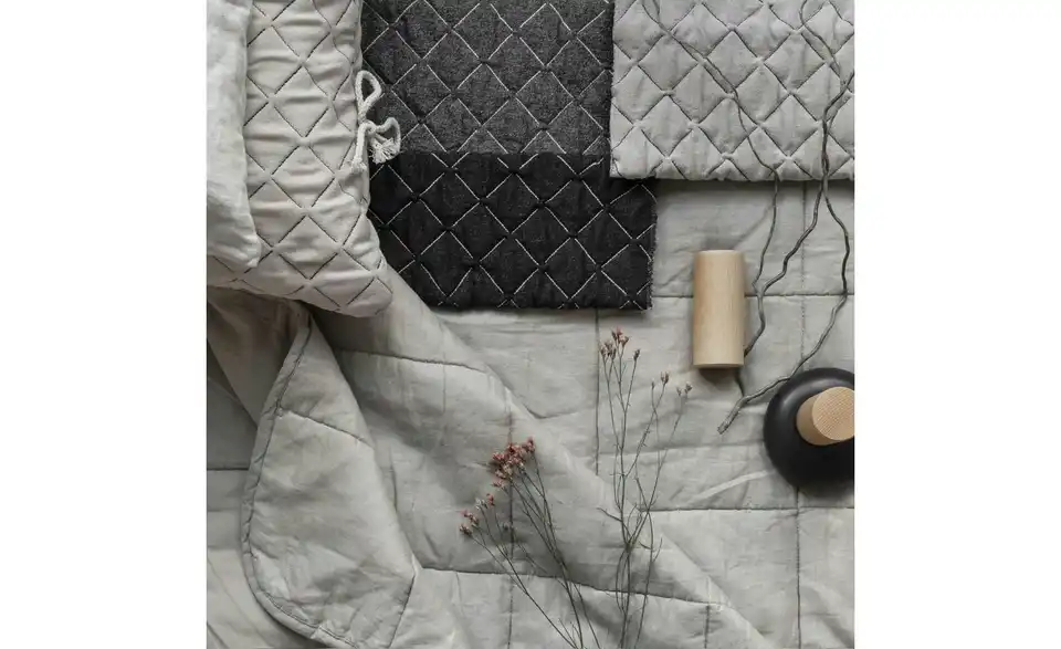 Miuform Polsterbett Sleepy Luna gemustert, Stoffstruktur