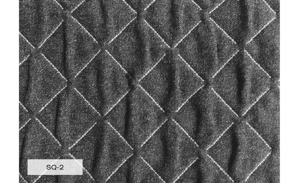 Miuform Polsterbett Sleepy Luna gemustert, Stoffstruktur