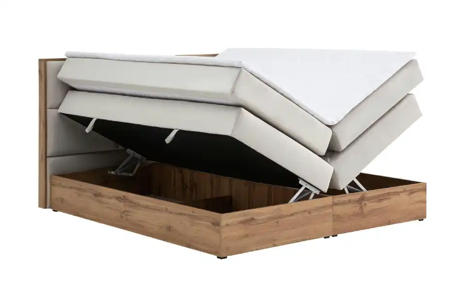 Boxspringbett Vancouver mit Bettkasten, Funktionsansicht