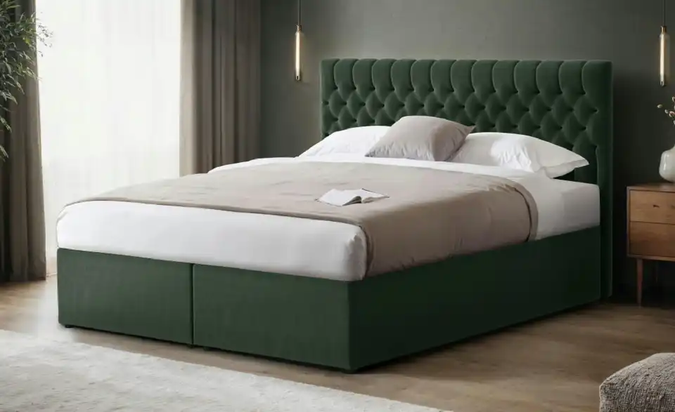 Boxbett Belek mit Bettkasten, in Wohnsituation