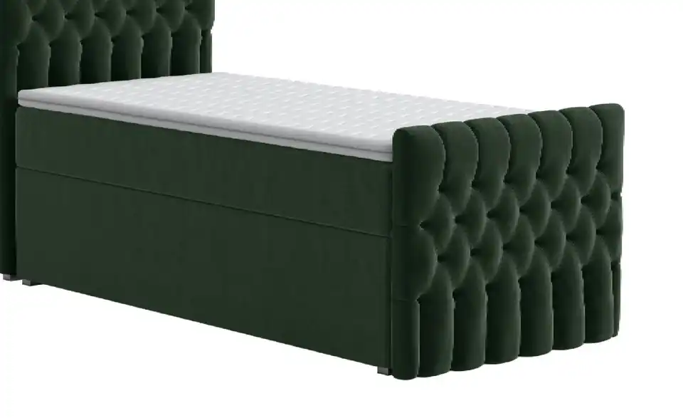 Boxbett Belek King mit Bettkasten und Fußteil, Detailansicht