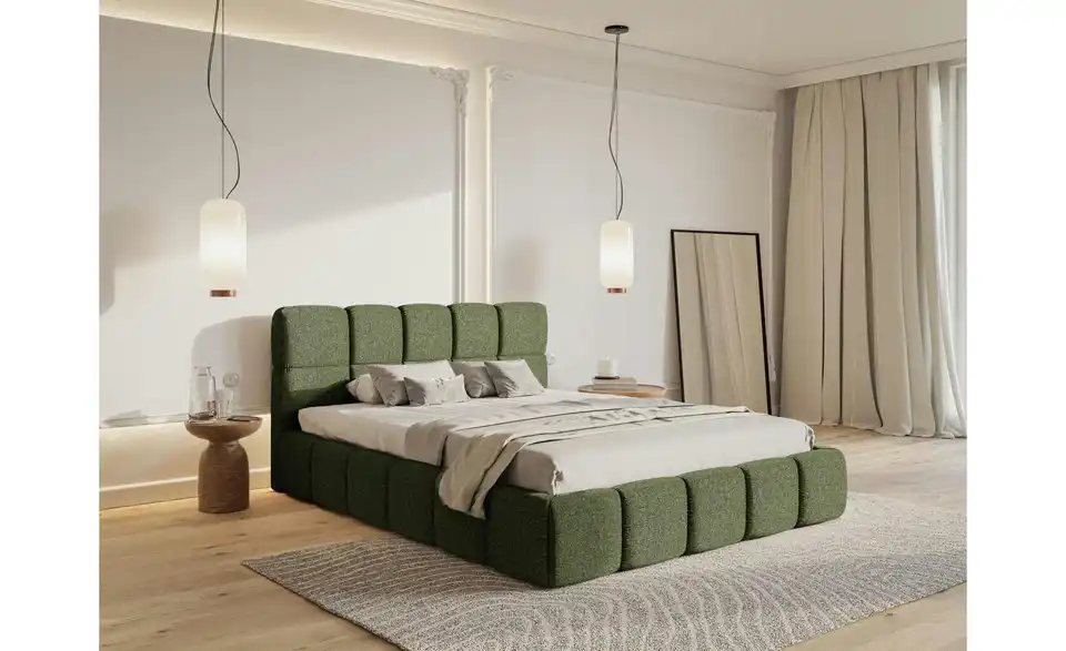 Selsey Polsterbett Cloudy mit Bettkasten, in Wohnsituation