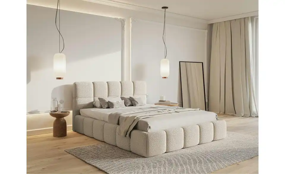 Selsey Polsterbett Cloudy mit Lattenrost, in Wohnsituation