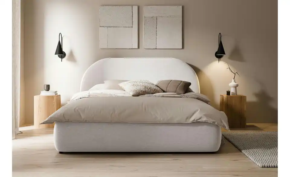 Selsey Polsterbett Ovo mit Bettkasten, in Wohnsituation