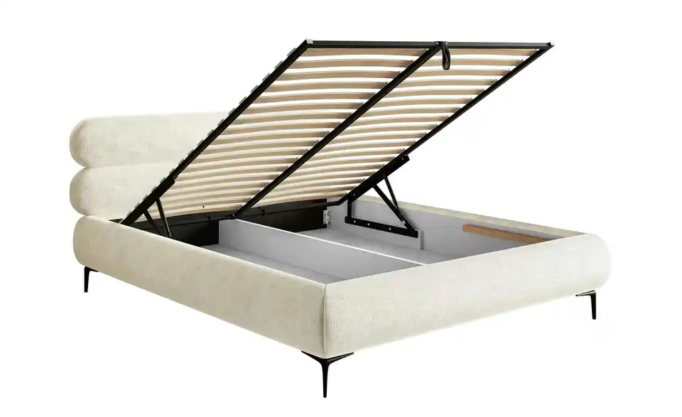 Selsey Polsterbett Roule in Chenille, Funktionsansicht