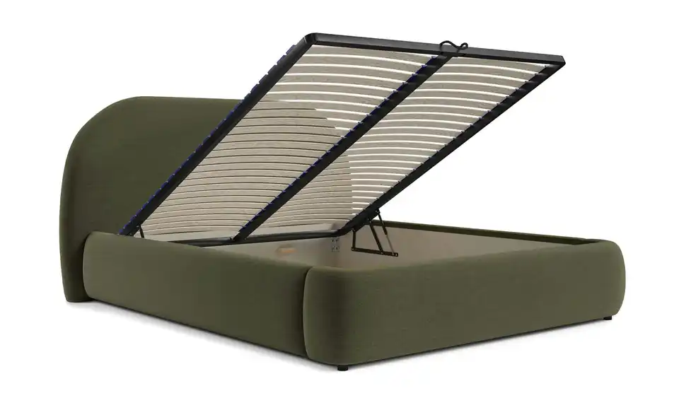 Selsey Polsterbett Ovo mit Bettkasten, Funktionsansicht