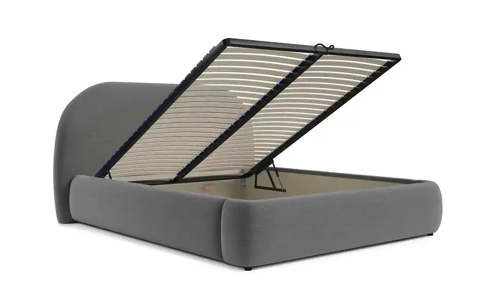 Selsey Polsterbett Ovo mit Bettkasten, Funktionsansicht