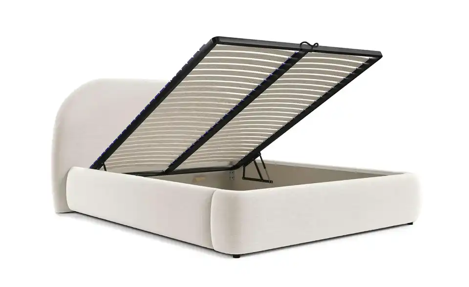 Selsey Polsterbett Ovo mit Bettkasten, Funktionsansicht