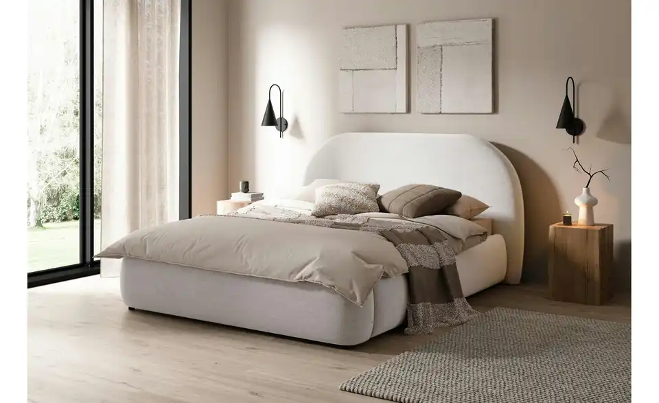 Selsey Polsterbett Ovo mit Bettkasten, in Wohnsituation