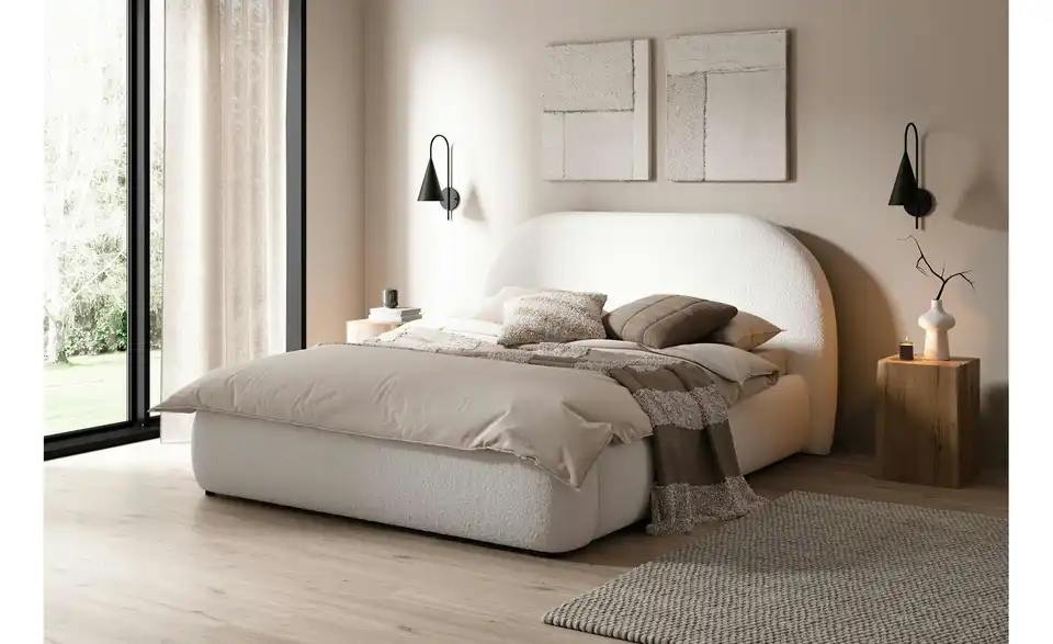 Selsey Polsterbett Ovo mit Bettkasten, in Wohnsituation