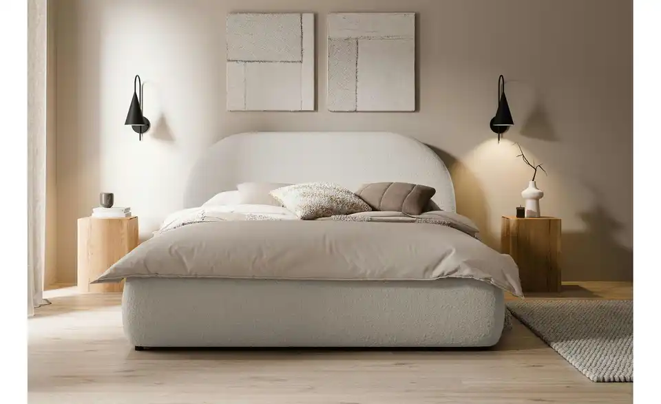 Selsey Polsterbett Ovo mit Bettkasten, in Wohnsituation