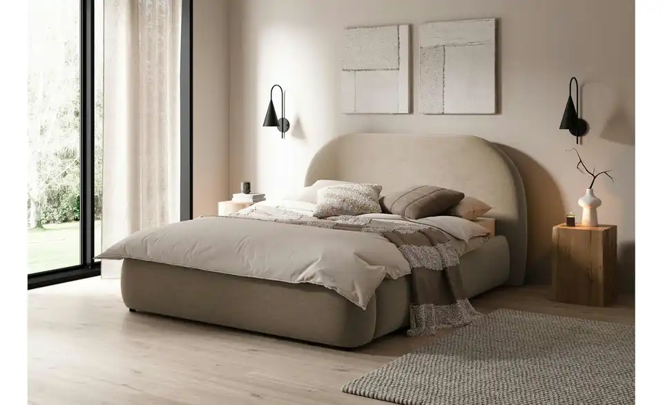 Selsey Polsterbett Ovo mit Bettkasten, in Wohnsituation