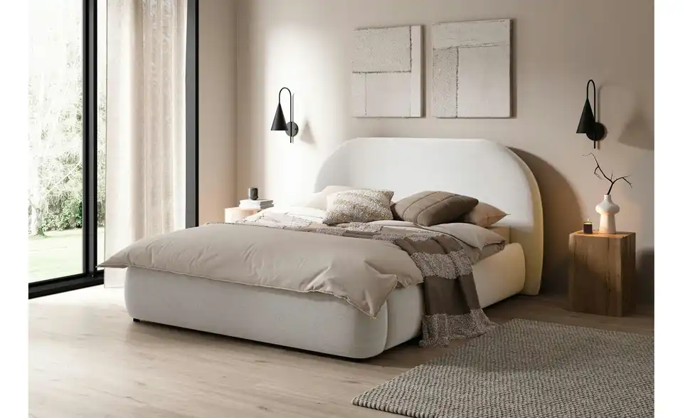 Selsey Polsterbett Ovo mit Bettkasten, in Wohnsituation