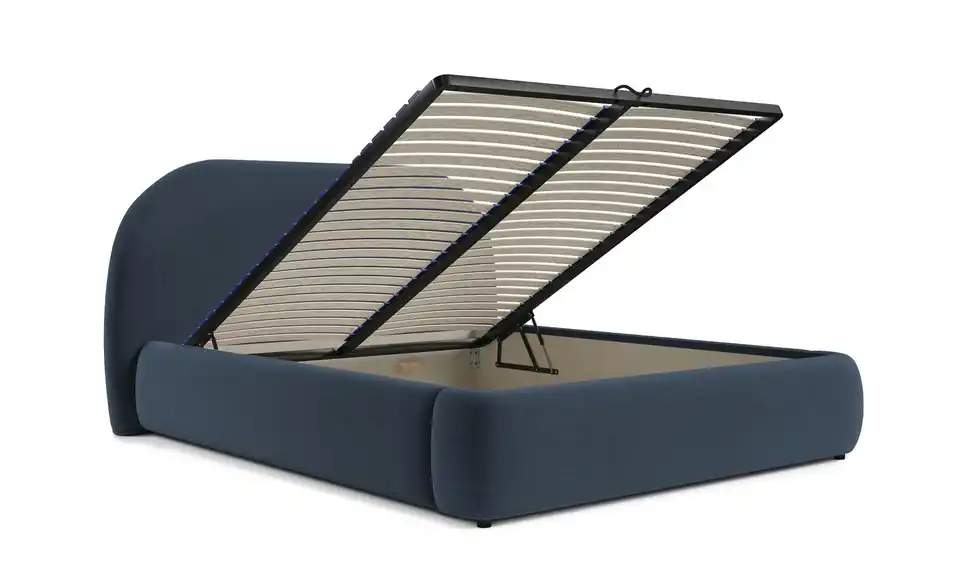 Selsey Polsterbett Ovo mit Bettkasten, Funktionsansicht