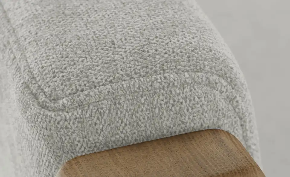 Eckbank Toledo mit Stauraum, Naht