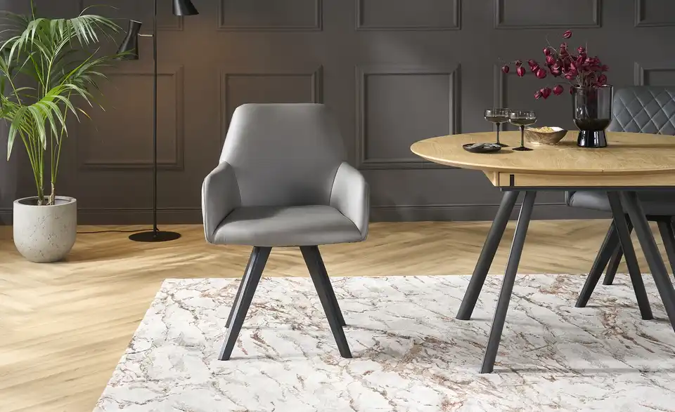 Dine + Mine Esszimmerstuhl Bristol 2, Frontansicht