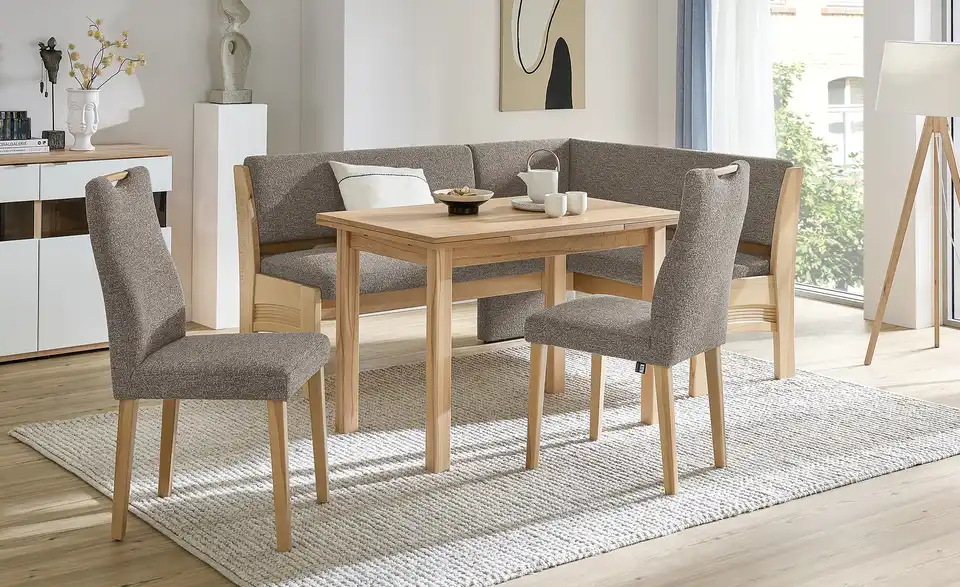 Eckbank Toledo mit Stauraum, in Wohnsituation