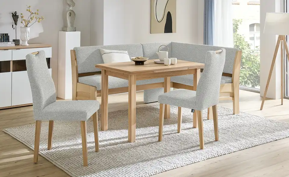 Eckbank Toledo mit Stauraum, in Wohnsituation