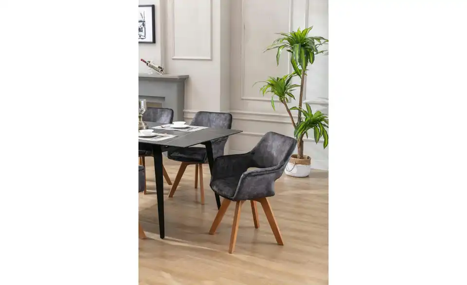 by Living Armlehnenstuhl 2er-Set Klara, in Wohnsituation