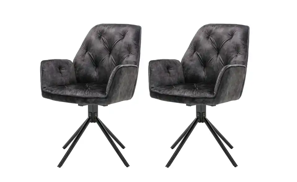 by Living Armlehnenstuhl 2er-Set Sarina, Perspektive