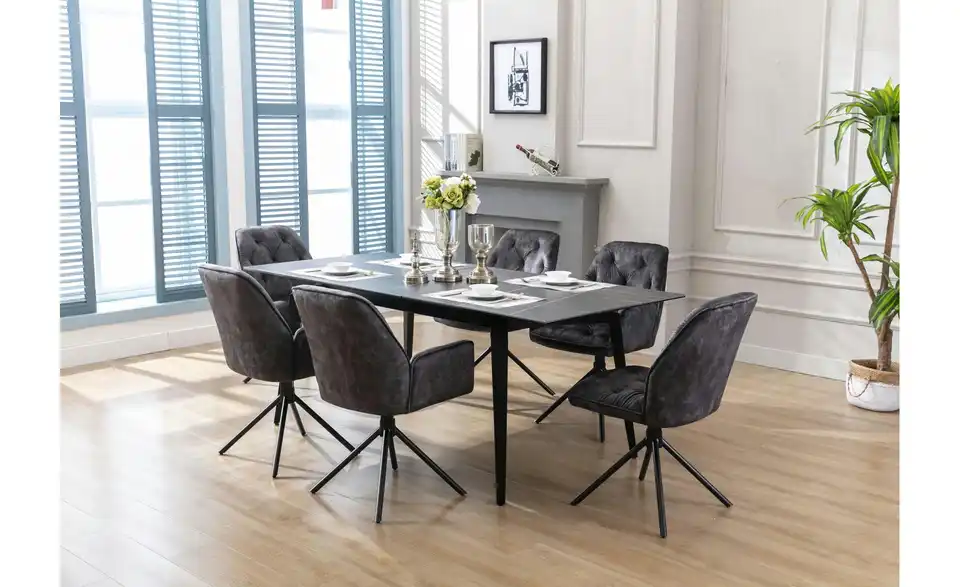 by Living Armlehnenstuhl 2er-Set Sarina, in Wohnsituation