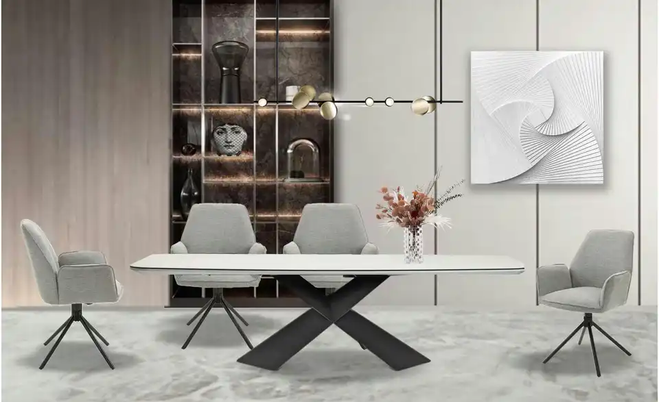 by Living Armlehnenstuhl 2er-Set Blair, in Wohnsituation