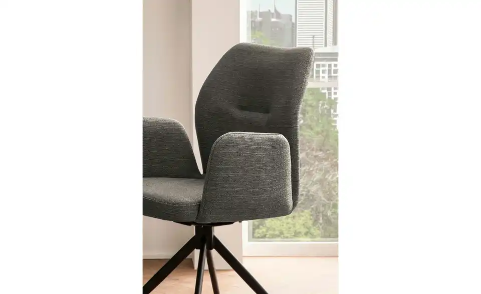 Armlehnstuhl Mina mit Drehfunktion, Detailansicht