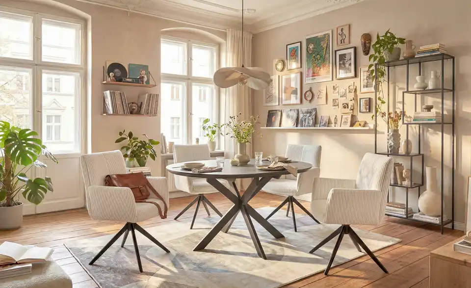 Esstisch mit Funktion Lars, in Wohnsituation